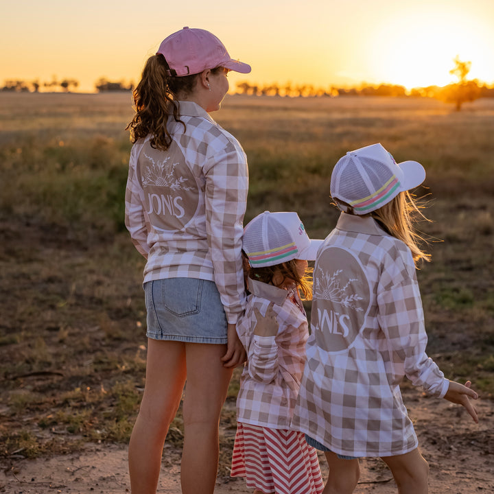 BEA Gingham Fishing Jersey