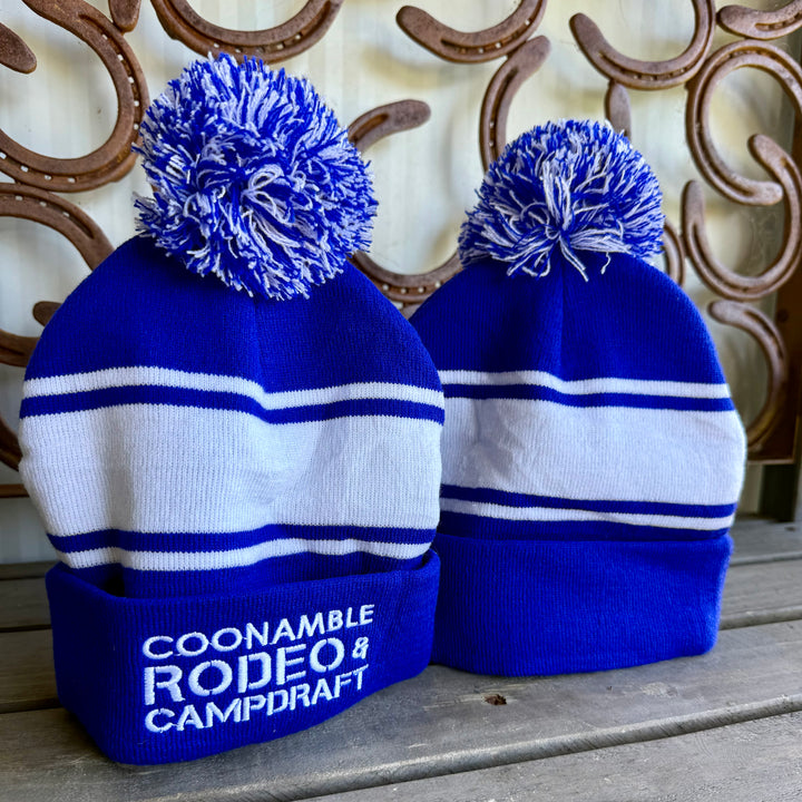 Coonamble Rodeo and Campdraft Pom Pom Beanie