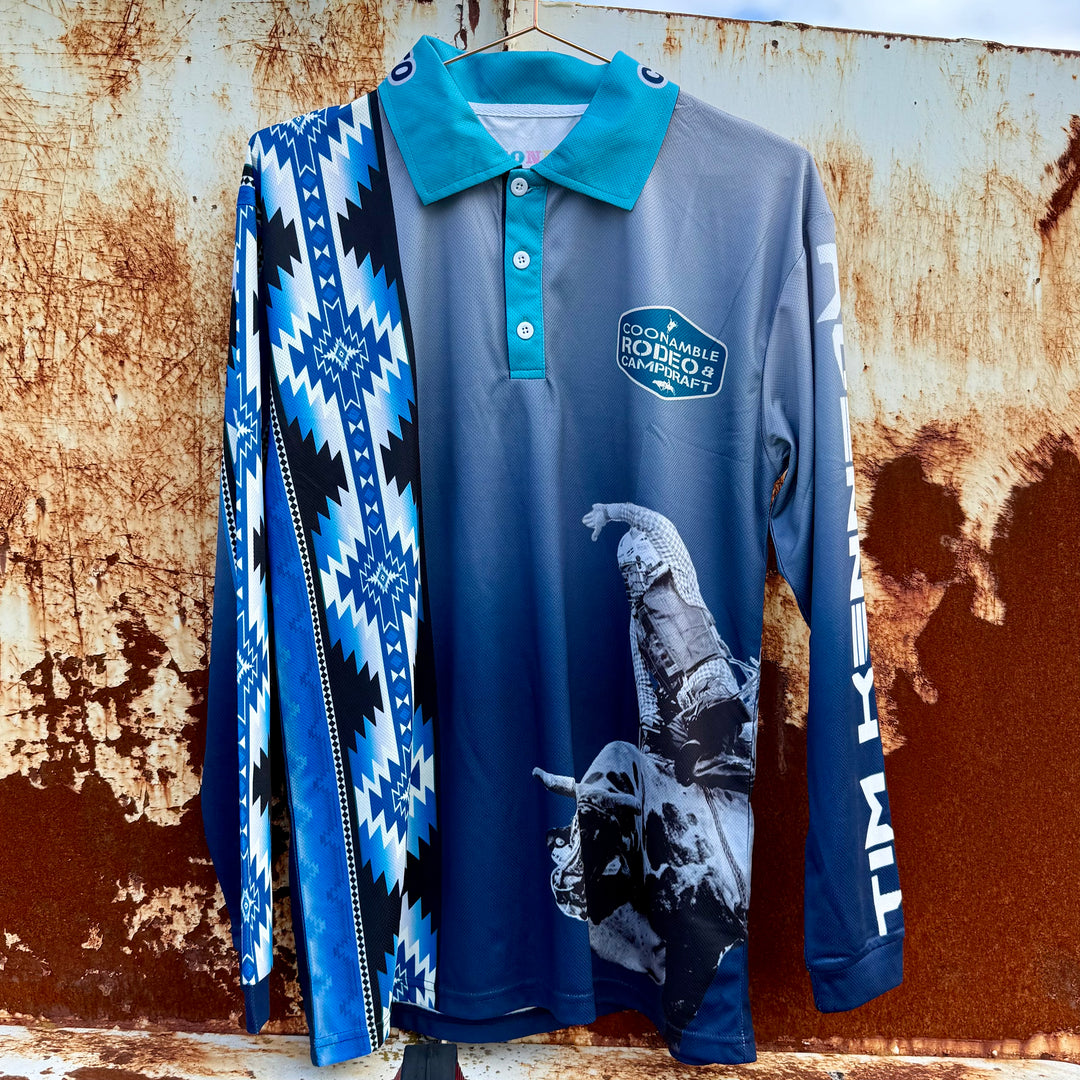 Coonamble Rodeo and Campdraft Fishing Shirt