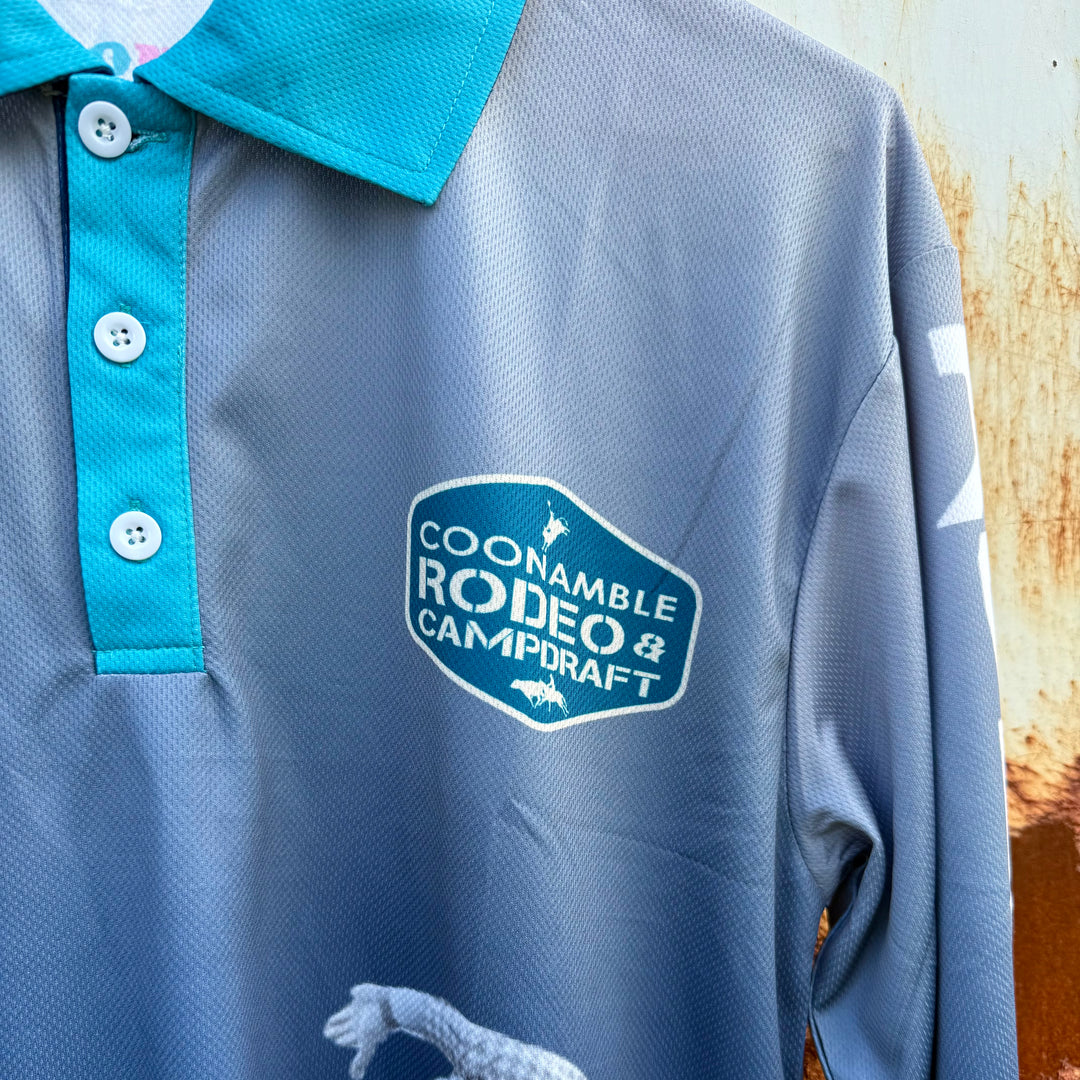 Coonamble Rodeo and Campdraft Fishing Shirt
