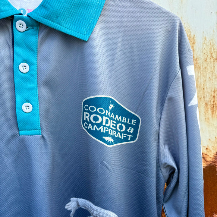 Coonamble Rodeo and Campdraft Fishing Shirt