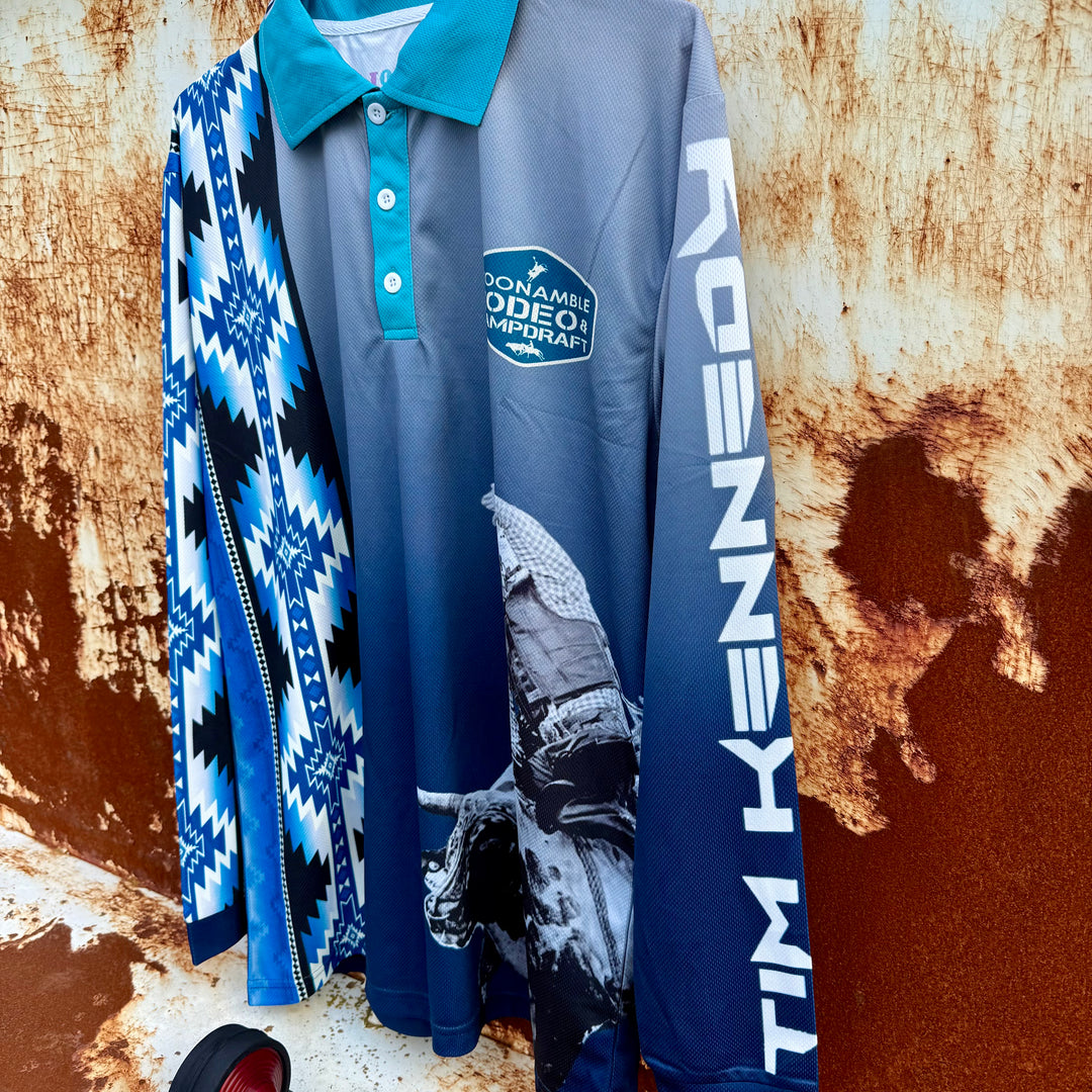 Coonamble Rodeo and Campdraft Fishing Shirt