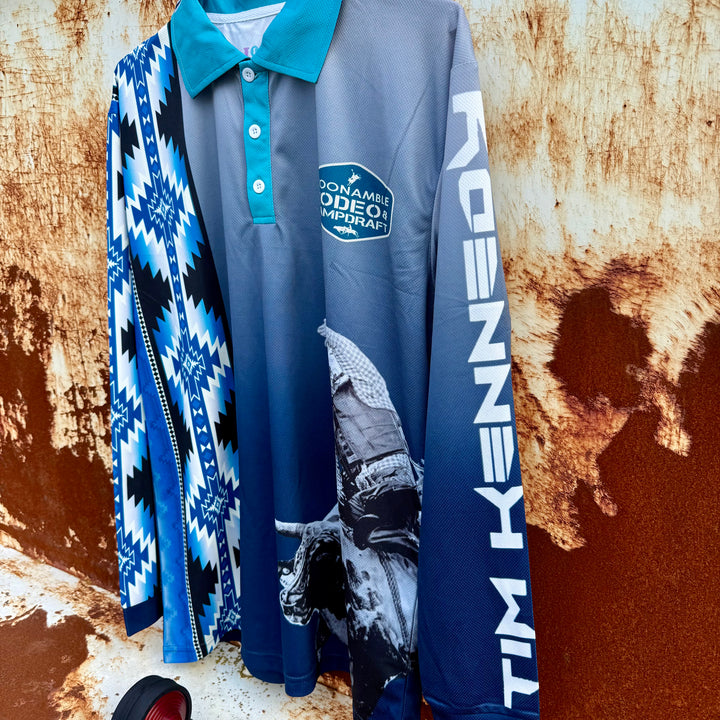 Coonamble Rodeo and Campdraft Fishing Shirt