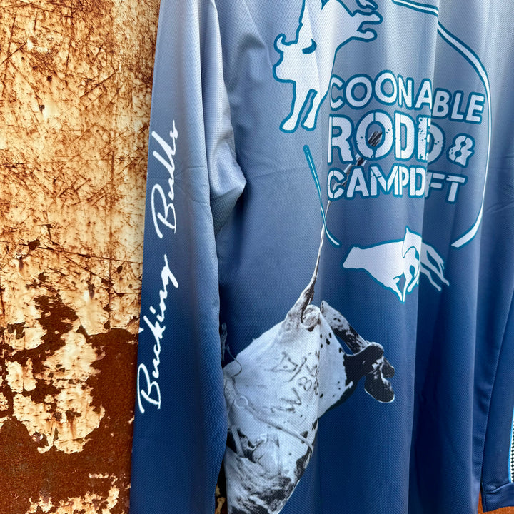 Coonamble Rodeo and Campdraft Fishing Shirt