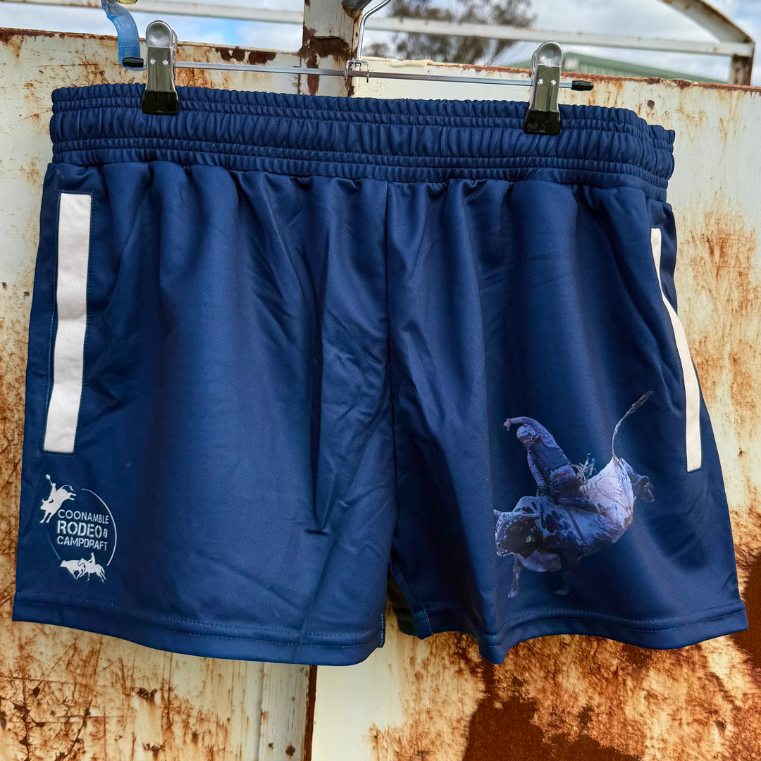 Coonamble Rodeo and Campdraft Footy Shorts
