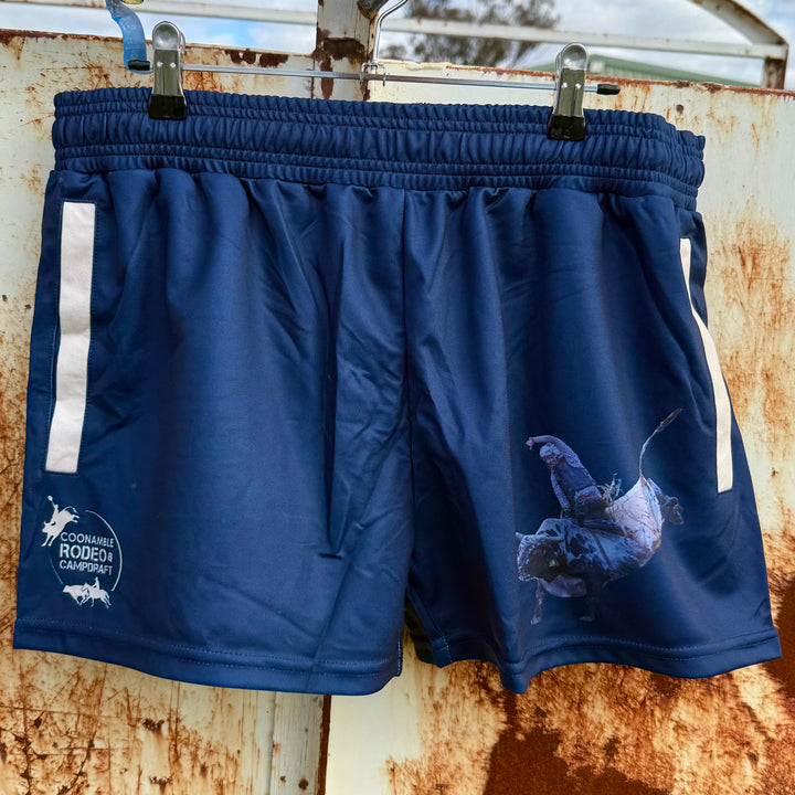 Coonamble Rodeo and Campdraft Footy Shorts