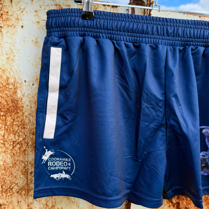 Coonamble Rodeo and Campdraft Footy Shorts