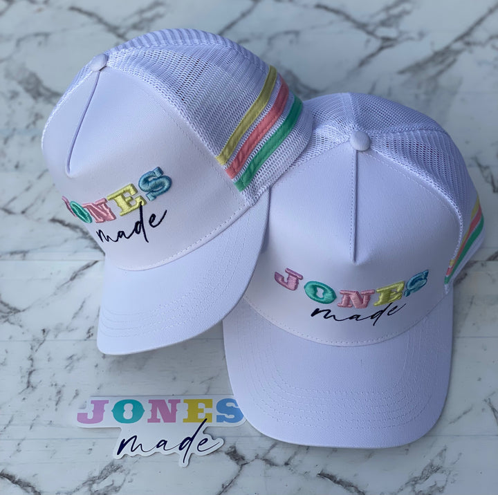 EDIE  Pastel High Profile Trucker Cap