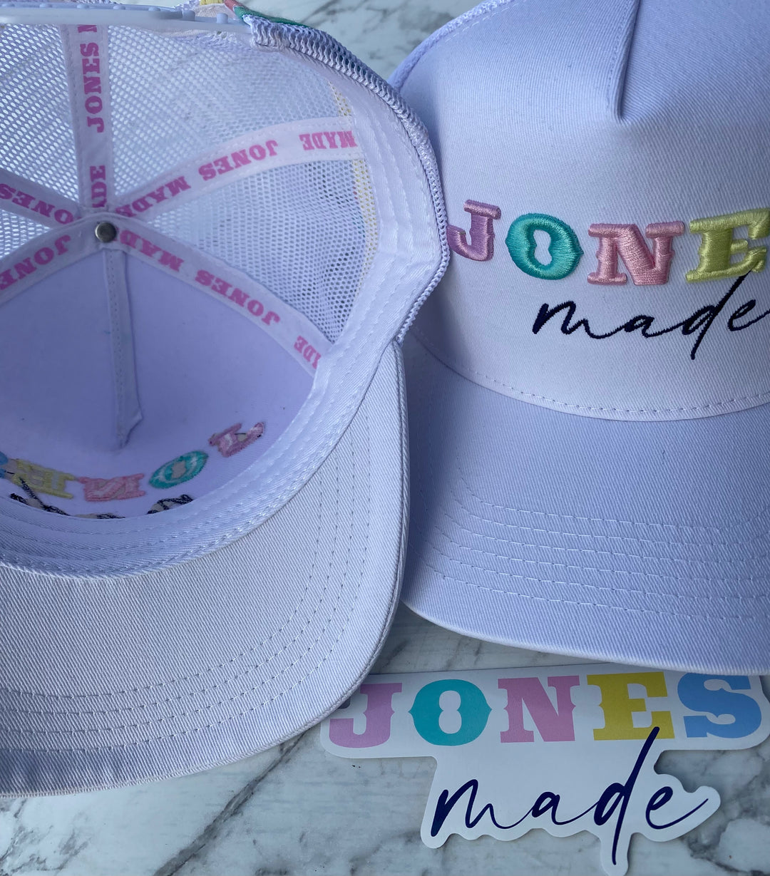 EDIE  Pastel High Profile Trucker Cap